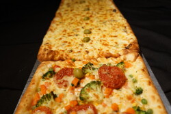 Pizza Metro Extra - mais largo serve 8 pessoas 
