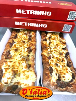 Pizza metrinho 25CM in box - Promoção - somente retirada no local drive thru 