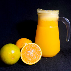 Suco Laranja Natural com Leite