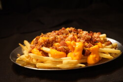 Batata com bacon e cheddar - GRANDE