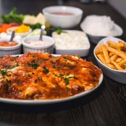 FILÉ A PARMEGIANA 350g